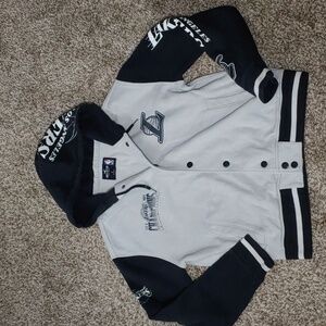 Los Angeles Lakers Varsity Jacket NBA X Hollister Men's Size S